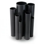 مواسير UPVC ضغط 10 بار قطر خارجي 25 مم سمك 1.5 مم لون أسود