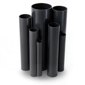 UPVC Pipes Pressure 10 Bar Outside Diameter 25 mm Thickness 1.5 mm Black