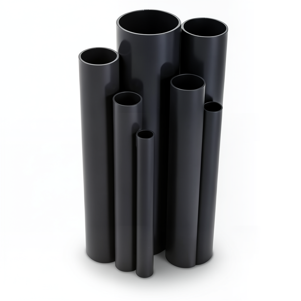 مواسير UPVC ضغط اسمي 10 بار قطر خارجي 32 مم سمك 1.8 مم لون أسود