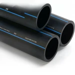 مواسير HDPE السعودي PE 80 ضغط 5 بار قطر خارجي 280 مم سمك 10.7 مم لون اسود