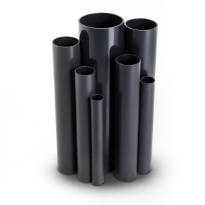 UPVC Pipes 16 Bar Pressure 25 mm Diameter 1.9 mm Thickness Black