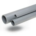 مواسير UPVC قطر خارجي 250 مم سمك 6.1 مم لون رمادي