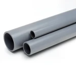 مواسير UPVC قطر خارجي 400 مم سمك 9.8 مم لون رمادي
