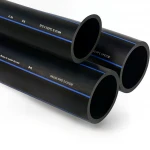 SPS HDPE Pipes  PE 80 Pressure 8 Bar Outside Diameter 280 mm Thickness 16.6 mm Color Black