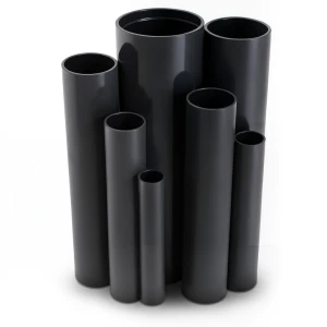 مواسير UPVC ضغط 16 بار قطر خارجي 63 مم سمك 4.7 مم لون أسود