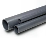 مواسير UPVC ضغط اسمي 10 بار قطر خارجي 50 مم سمك 2.4 مم