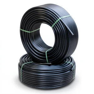 أنابيب HDPE ضغط 12.2 كجم قوة / سم² مقاس 3 إنش سمك 9.7 مم لون أسود
