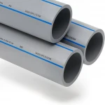 SPS  HDPE Pipe PE 80 Pressure 8  Bar Outside Diameter 180 mm Thickness 10.7 mm Gray Color
