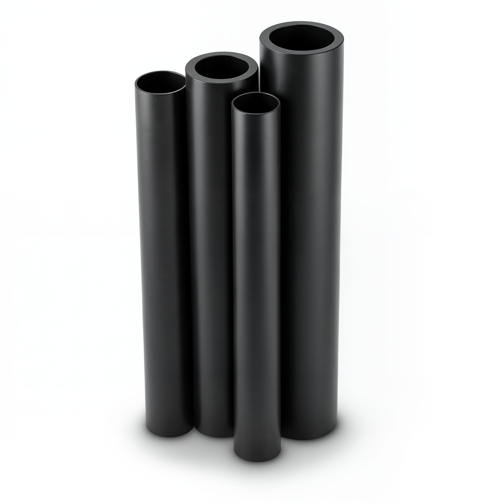 Al-Rajhi HDPE Pipes Outside Diameter 50 mm Thickness 3 mm Black