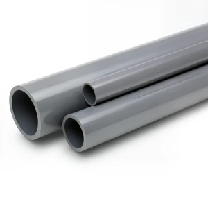 مواسير UPVC قطر خارجي 400 مم سمك 9.8 مم لون رمادي