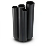 Al-Rajhi HDPE Pipe Outside Diameter 56 mm Thickness 3 mm Black