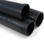 أنابيب HDPE السعودي  PE 80 ضغط 5 بار قطر خارجي 355 مم سمك 13.6 مم لون اسود