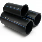 SPS HDPE Pipes  PE 80 Pressure 8 Bar Outside Diameter 355 mm Thickness 21.1 mm Color Black
