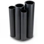HDPE Pipes Outside Diameter 100 mm Thickness 3.2 mm Black