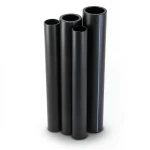 Al-Rajhi HDPE Pipes Outside Diameter 125 mm Thickness 3.9 mm Black