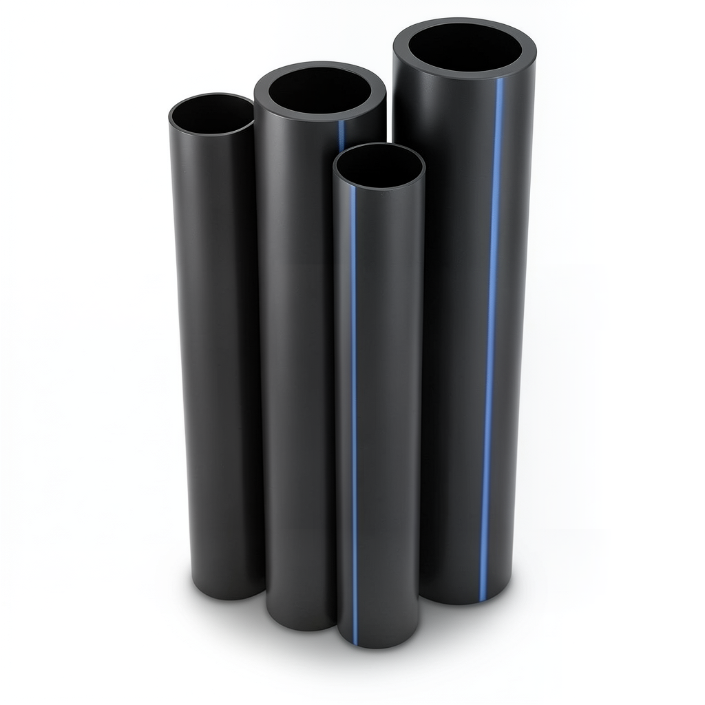 أنابيب HDPE الراجحي قطر خارجي 50 مم سمك 3 مم لون أسود