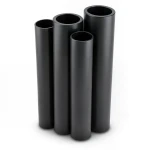 مواسير HDPE قطر خارجي 160 مم سمك 4.9 مم لون أسود