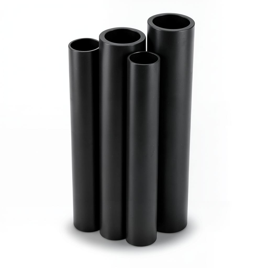 Al-Rajhi HDPE Pipes Outside Diameter 63 mm Thickness 3 mm Black