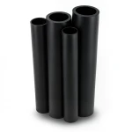أنابيب HDPE الراجحي قطر خارجي 80 مم سمك 3 مم لون أسود
