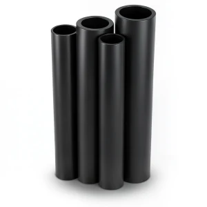 أنابيب HDPE الراجحي قطر خارجي 80 مم سمك 3.1 مم لون أسود