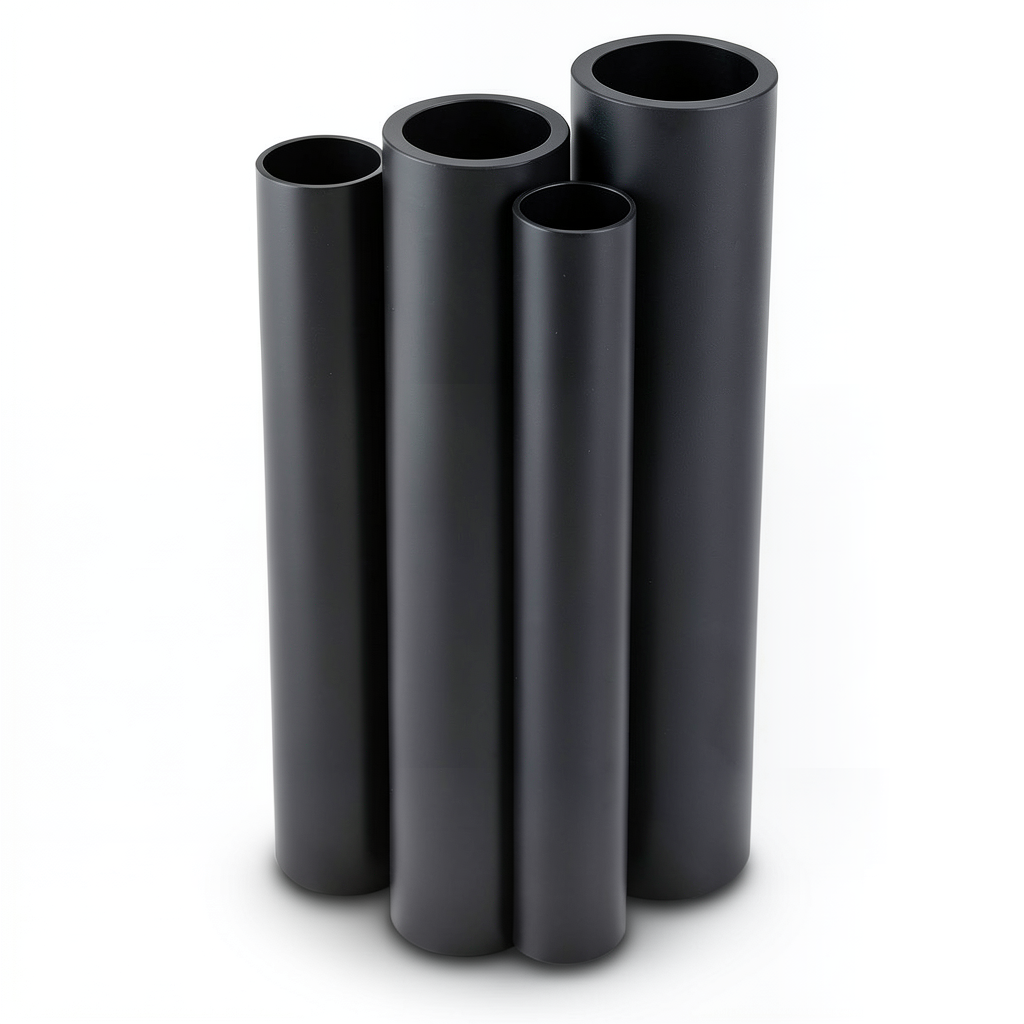 Al-Rajhi HDPE Pipes Outside Diameter 90 mm Thickness 3 mm Black