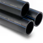 مواسير HDPE السعودي  PE 80 ضغط 12.5 بار قطر خارجي 250 مم سمك 22.7 مم لون اسود