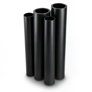 أنابيب HDPE الراجحي قطر خارجي 125 مم سمك 3.9 مم لون أسود