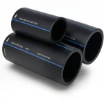 SPS HDPE Pipes  PE 80 Pressure 8 Bar Outside Diameter 280 mm Thickness 16.6 mm Color Black