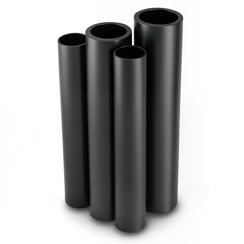 مواسير HDPE الراجحي قطر خارجي 315 مم سمك 9.7 مم لون أسود