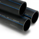 SPS HDPE Pipes   PE 80 Pressure 5 Bar Outside Diameter 225 mm Thickness 8.6 mm Color Black