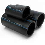 SPS HDPE Pipes   PE 80 Pressure 5 Bar Outside Diameter 250 mm Thickness 9.6 mm Color Black