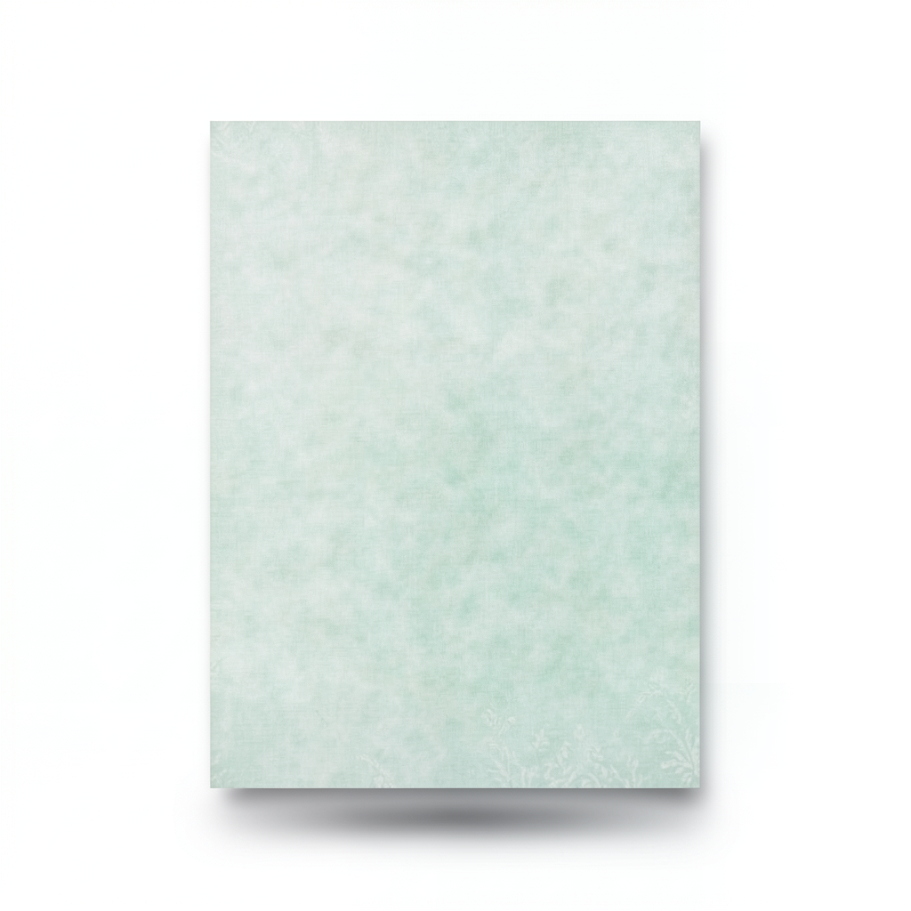 Italian Wall Decoration 10m x 0.73m Pale Green, Model 27078
