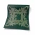 Patterned wall paper, length 10 m, width 0.70 m, dark green color, model 13070
