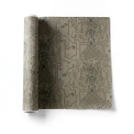 Italian Wallpaper Dark Beige, 10m Length x 0.73m Width, Model 27084