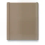 Wall Decoration 10×0.53 m Plain Design, Brown Color