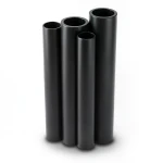 Al-Rajhi HDPE Pipes Outside Diameter 110 mm Thickness 4.2 mm Black