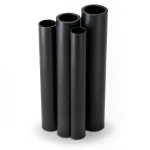أنابيب HDPE الراجحي قطر خارجي 125 مم سمك 4.9 مم لون أسود