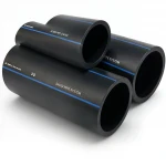 SPS HDPE Pipes  PE 80 Pressure 8 Bar Outside Diameter 280 mm Thickness 16.6 mm Color Black