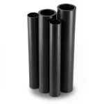 مواسير HDPE قطر خارجي 160 مم سمك 6.2 مم لون أسود
