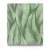 German wavy wallpaper, size 10 m x 0.53 m, green color, model 10148-07