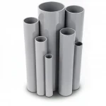 UPVC Pipes Modern Technology Schedule 40  Size ½  inch Thickness 2.8  mm Gray Colour