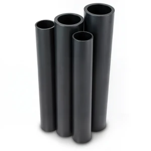 مواسير HDPE قطر خارجي 315 مم سمك 12.1 مم لون أسود