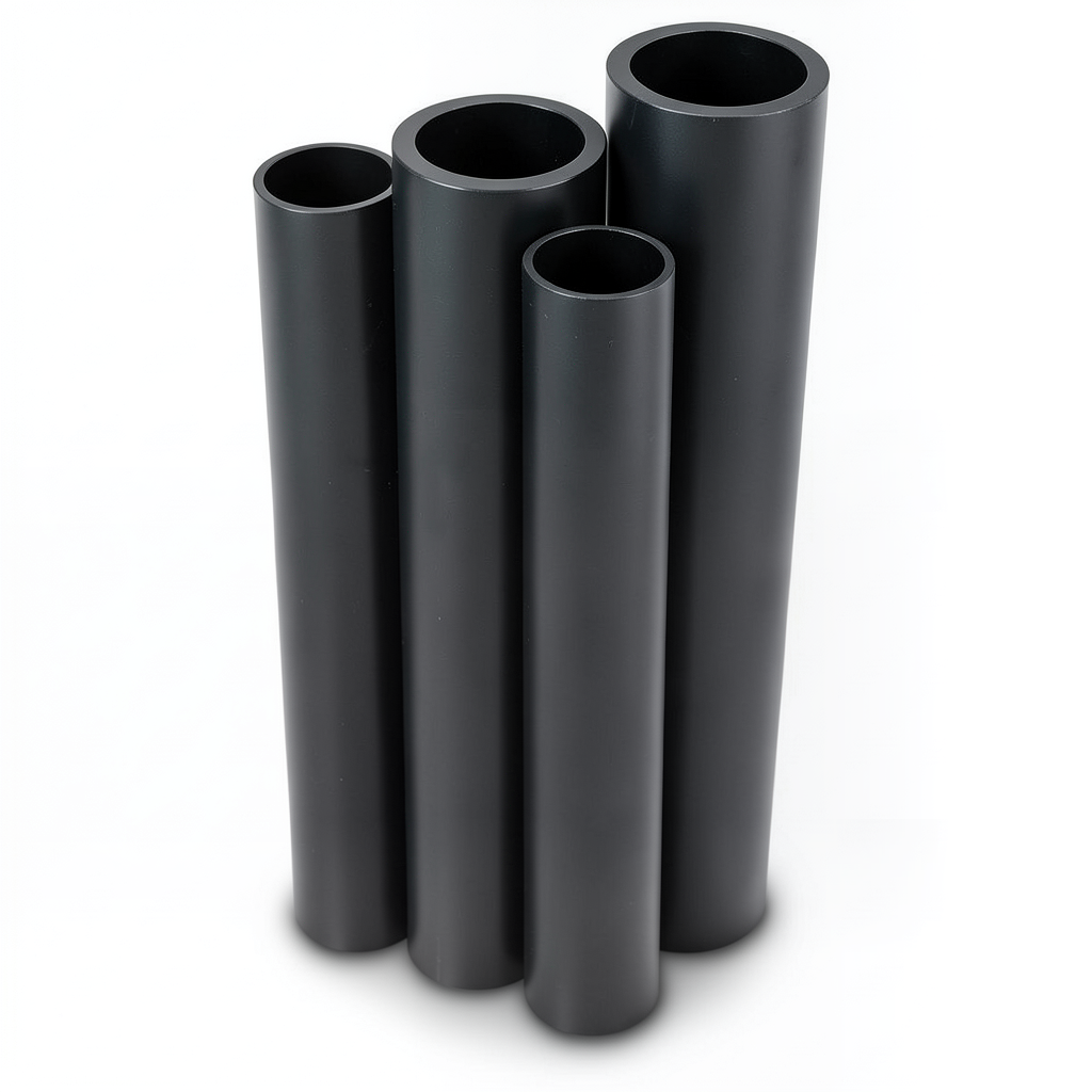 HDPE Pipes Outside Diameter 315 mm Thickness 12.1 mm Black