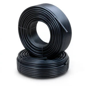 أنابيب HDPE PE 80 ضغط 4 بار قطر 75 مم سمك 1.9 مم لون أسود