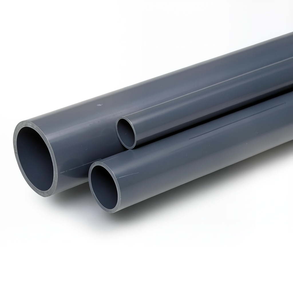 مواسير UPVC ضغط اسمي 12.5 بار قطر خارجي 75 مم سمك 4.5 مم
