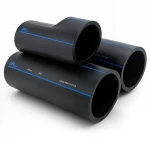 مواسير HDPE السعودي  PE 80 ضغط 12.5 بار قطر خارجي 315 مم سمك 28.6 مم لون اسود