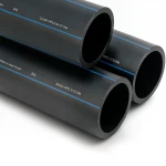 مواسير HDPE السعودي PE 80 ضغط 5 بار قطر خارجي 450 مم سمك 17.2 مم لون اسود