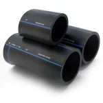 مواسير HDPE السعودي PE 80 ضغط 5 بار قطر خارجي 500 مم سمك 19.1 مم لون اسود