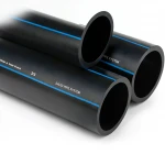 SPS HDPE Pipes  PE 80 Pressure 12.5 Bar Outside Diameter 500 mm Thickness 45.4 mm Color Black