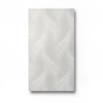 Wavy wall decoration, pale gray color, length 10 m, width 0.53 m, model 10146-43